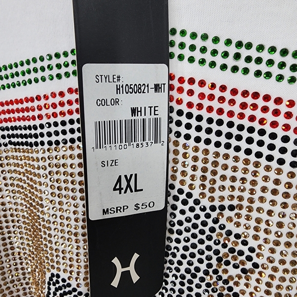 Hudson Outerwear White T Shirt Size 4X - Picture 6 of 6